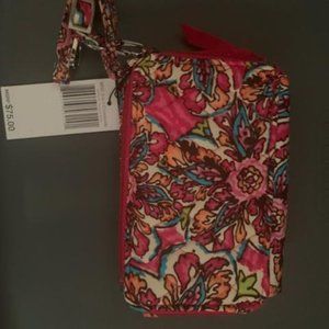 Wristlet wallet crossbody